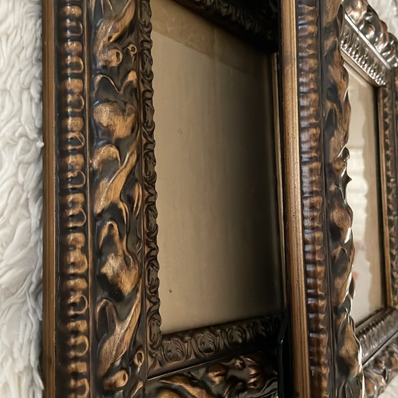 Picture Frame Golden Chocolate brown look set of 2 - Picture 3 of 9